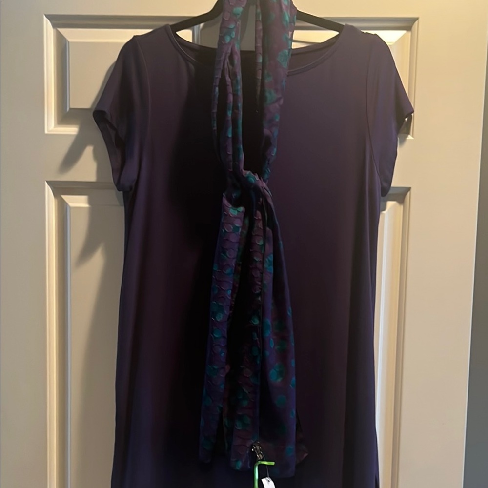 Eileen Fisher Purple Tunic View 5